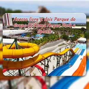  Apartamento Spazzio Di Roma Com Acesso Ao Acqua Park Splash Brasil